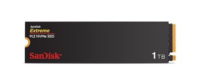 SanDisk Extreme M.2 NVMe SSD 1 TB (Interne SSD, PCIe Gen 4.0, Tot 5.150 MB/s, nCache-Technologie, 5 Jaar Garantie)