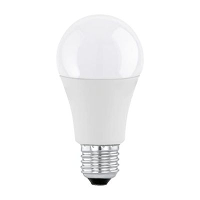 EGLO Led E27, lampadina, lampada Led, 11 watt (equivalente a 75 watt), 1055 lumen, E27 Led, 3000 Kelvin, lampadina Led, lampadina A60, Ø 6 cm