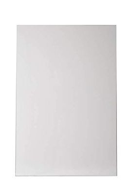 NORDLINGER PRO Crédence Plaque Composite 80 x 120 - Blanc - Idéal pour cuisine et salle de bain