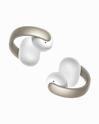 soundcore AeroClip by Anker, Oordopjes met open oor, clip-on hoofdtelefoon, adaptief comfort, heldere gesprekken met 4 microfoons en AI, stabiele pasvorm, 12 mm drivers voor helder geluid, open