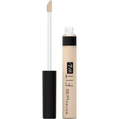 Maybelline Fit Me! Full Coverage Concealer, Matte & Poreless Ultra Blendable, Shade: 03 Porcelain, 6.8 ml