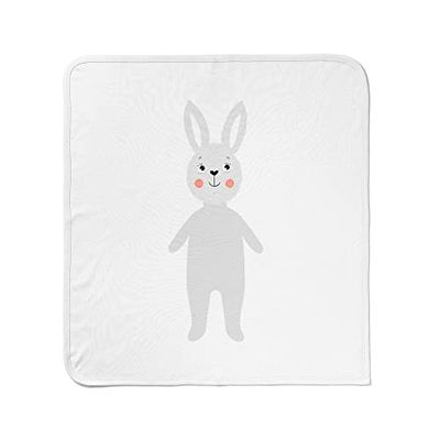 Questo Casa, Babyfilt för Pojkar och Flickor, Muslintyg, Sängfilt för Bilbarnstol och Spjälsäng, Storlek: 80x80 Cm