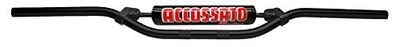 MANUBRIO ACCOSSATO MADE IN ITALY D.22, BETAMOTOR > TRIAL cc (2006-), COLORE NERO E PARACOLPI BLU (SH4B)