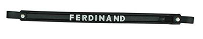 HKM 4000315112333 - Fascia per Le Lettere con Morbido Rivestimento, 9100, Colore Nero