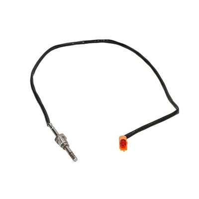 HELLA 6PT 358 181-121 Sensor, exhaust gas temperature - 2-pin connector - Bolted - Cable: 830mm