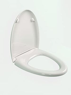 Asiento Jacob Delafon - Nouvelle Vague E20068 - Thermodur de descenso progresivo y desmontable - Color blanco