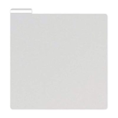 Glorious Vinyl Divider white - orden en la colección de discos, pestañas para etiquetas o pegatinas