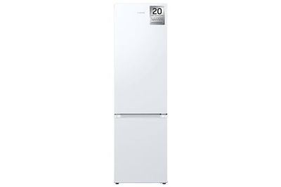 SAMSUNG RB38C600EWW/EF - Frigorífico Combi 200cm - 390L, Clase E, Color Blanco - SmartThings AI Energy Mode, Tecnología SpaceMax™
