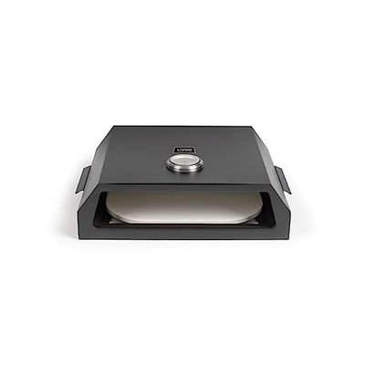 Livoo – Four a pizza pour barbecue GS149 – thermomètre intégré, 33.5 x 27.5 cm, pelle a pizza incluse
