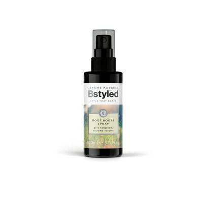 Jerome Russell BStyled Root Boost Spray - Volumising Root Spray for Lift & Shine, Heat Protection Spray for Hair with Bond Building Technology, Vegan Friendly Hair Care, 100ml