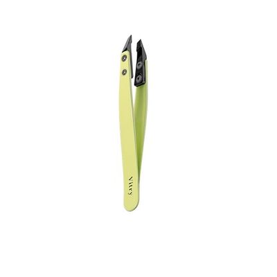 Vitry pinzetta per epilazione acciaio inox e ceramica giallo