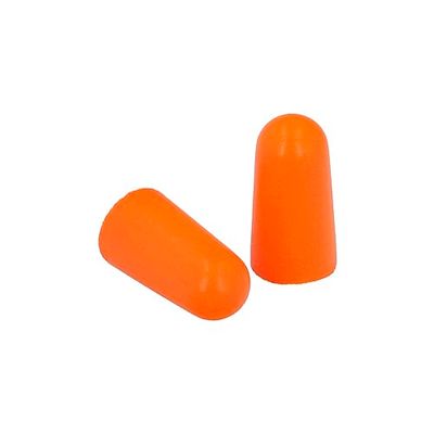 Lot de 2 bouchons d'oreille en mousse PU Snr 31 dB pour travailler, dormir, étudier, lire, voyager, ronflement, protection auditive.