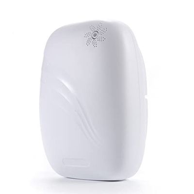 Zen'Arôme S80 diffuser, wit, Pro, geborsteld metaal, 7,5 x 10,4 x 22,6 cm