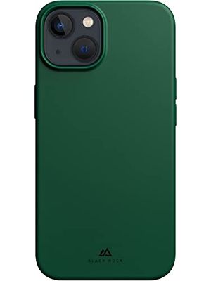 Black Rock - Custodia Urban Case in silicone adatto per Apple iPhone 14 I, custodia in silicone, sottile, antiscivolo (verde scuro)