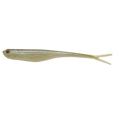 Berkley MSWJS5-PWM PowerBait Saltwater Jerk Shad Fish (Pack of 6), Pearl Watermelon Shad, 5-Inch