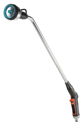 Fuzil de rega premium de jardena: robusto chuveiro de jardim para regar e limpar, comprimento 90 cm, 3 tipos de jato, manuseio com uma mão (18336-20)