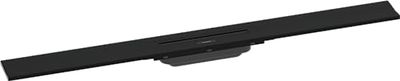 hansgrohe RainDrain Flex Doucheafvoergoot 900 mm, afvoerafvoer, douche, in te korten, voor wandmontage, mat zwart