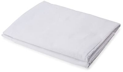 Cassa Luyton Cobertura de cama em loneta de foles, algodão, poliéster, branco, 180 x 200 cm