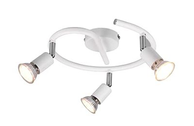 Reality, Spot, Paris 2xGU10, max.35,0 W Corps: Métal, noir mat L:25,0cm, L:8,0cm, H:13,5cm Sans illuminant,Source lumineuse remplaçable p