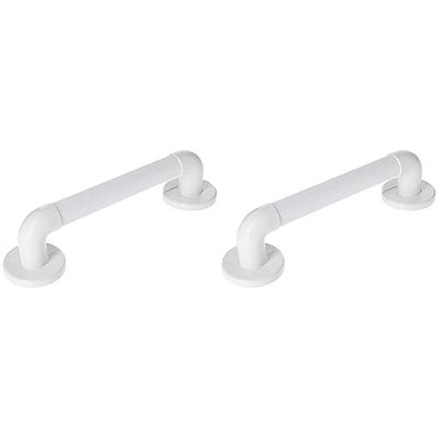 Homecraft Barre D'Appui Antidérapant Poignée De Baignoire Murale, Pour La Douche Et Le Bain, Pour Les Personnes Handicapées, Blessées Ou Postopératoires, 30.5cm (Lot de 2)