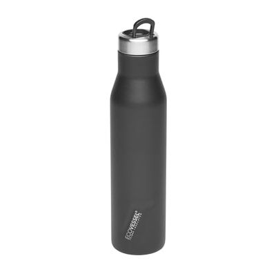 EcoVessel Aspen- 750ml - Black Shadow (handtag)