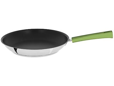 Cristel-P20MVTE-Poêle inox 20cm avec anti-adhérent Exceliss+ - Collection Mutine