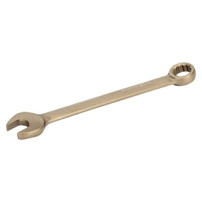 Llaves combinadas métricas, anti-chispa y de bronce de aluminio - Ref: NS002-75 - Unid: 1