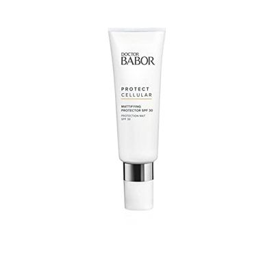 DOCTOR BABOR Mattifying Protector SPF 30, ansiktskräm med solskyddsfaktor, snabb absorberande, matt, 1 x 50 ml, 477020