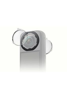 insta360 Protezioni Lenti Standard Rimovibili per X3, Aderenza Perfetta, Comoda Installazione e Rimozione, Trasparente