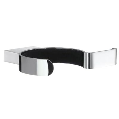 Smedbo AK323 Air Porte sèche-Cheveux Laiton/Cuivre/Zinc Argent 12 x 9,7 x 2 cm