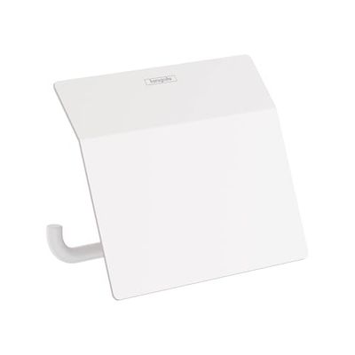 hansgrohe AddStoris Portarrollos con tapa, blanco mate, 41753700