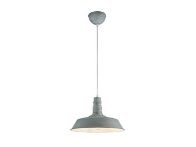 Reality Will - Candeeiro suspenso, 60W, IP20, 370 lumens, E27, cor betão