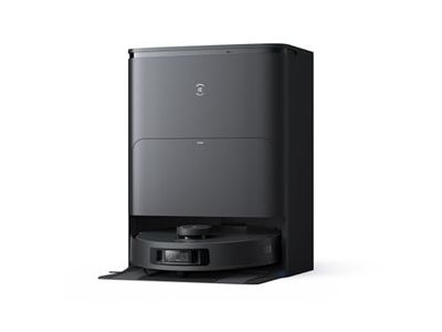 ECOVACS Deebot T30S Pro Robotstofzuiger met Wisfunctie, 11000 Pa, ZeroTangle-technologie, 70°C heet water Wisfunctie tijdens het wassen, TruEdge Randwisfunctie, 6400 mAh-batterij,AI-obstakelvermijding