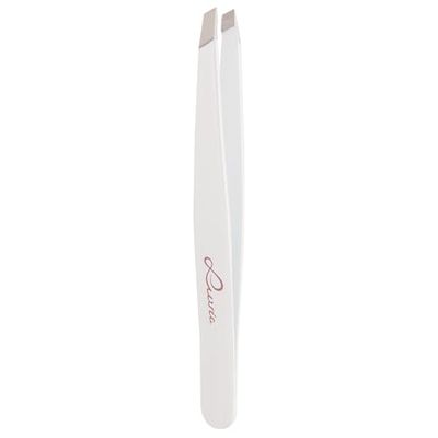 Professional Aluminum Eyebrow Tweezers Precise Tip Effortless Plucking Accessories Angled Tips Eyebrow Plucking Hair Removal // Precision Tweezer - Candy