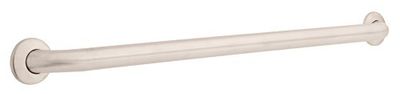 Delta DF5636SS - Maniglia di sicurezza per bagno, con viti nascoste, 91,4 x 1 1/2", in acciaio INOX