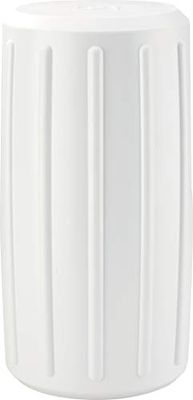 Attwood 93534-1 Softside Guardabarros de Muelle de Esquina Redonda de 15 Pulgadas, Resistente a los Rayos UV, Color Blanco