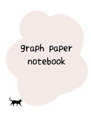 graph paper notebook(cat)