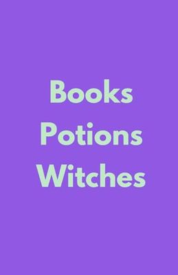 Cuaderno de lecturas | Reading journal | Books Potions Witches