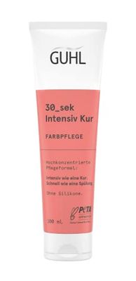 Guhl 30_sek Intensive Treatment - Colour Care - 100 ml - Highly Concentrated Care Formula - Intensive Like a Treatment - Quick Like a Conditioner - No Silicone