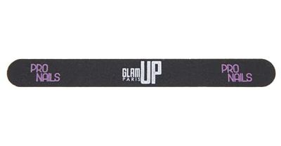 Glam'Up Paris Double-Sided Nail File Sanding File 180/240 Grit Double Sided Black