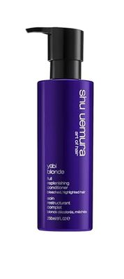 Shu Uemura, Full Replenishing Conditioner Yubi Blonde, Bleached/Highlighted Blonde Hair, Enriched with White Peony, Shine & Color, 250 ml