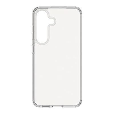 Black Rock Funda para Samsung Galaxy S25 (Compatible con Carga inalámbrica, Delgada, Marco de TPU, Cubierta, Funda para Samsung Galaxy, Funda, antiamarilla), Transparente