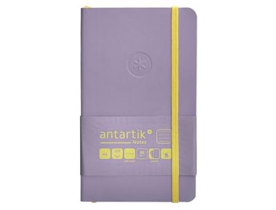 Antartik Notatnik z gumką do notes BLANDA A6 RAY LISTY I ŻÓŁTY 100 ARKÓW 80 GR FSC