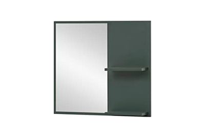 Schildmeyer Kent 151451 - Specchio con 2 ripiani, 67 x 12,2 x 60 cm, colore: Verde bosco