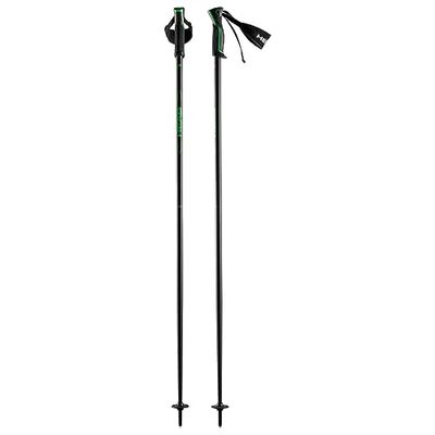 HEAD Frontside, Bastones de Esquí para Unisex adulto, Negro/Verde, 110