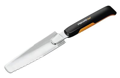 Fiskars Estirpatore per erbacce con radici profonde, Lunghezza: 39,6 cm, Nero/Arancione, Acciaio inossidabile/Plastica, Xact, 1027046