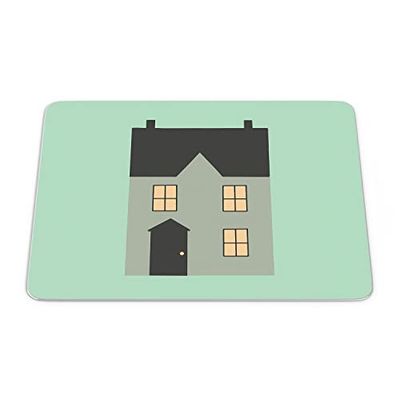 Bonamaison, Rectangular Digital Printed Mouse Mat Non-Slip Bottom for Office and Home Size: 22 x 18 cm