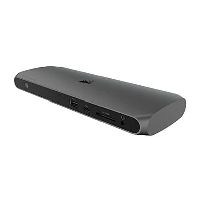 Corsair TBT100 DP Thunderbolt 3 Dock avec DisplayPort - 2 Ports DisplayPort 1.4 Jusqu’à 4K60-2 Ports USB Type-C 10 Gbps - 3 Ports USB Type-A 5 Gbps