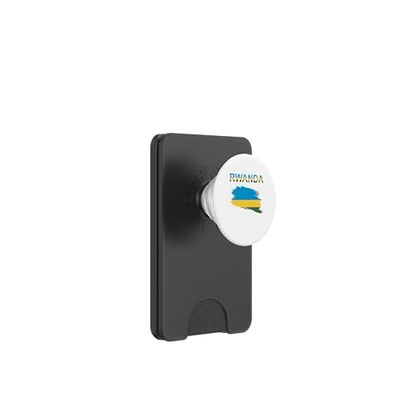 Rwanda Design PopSockets PopWallet for MagSafe