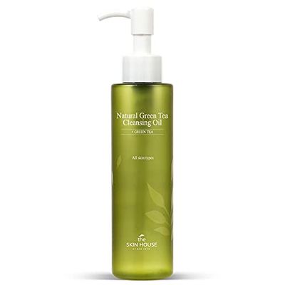 The Skin House Huile de nettoyage naturelle pour thé vert (150 ml, 5,07 fl.oz) | Clean Beauty | Nettoyage en profondeur | Huile de nettoyage soluble dans l'eau | Non collante